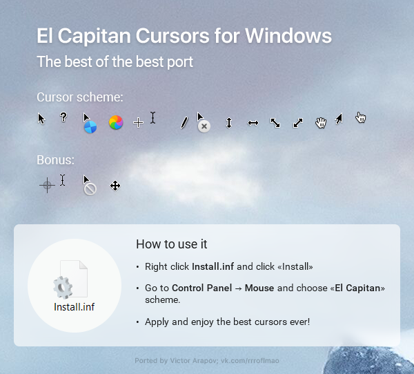 mac os el capitan for windows